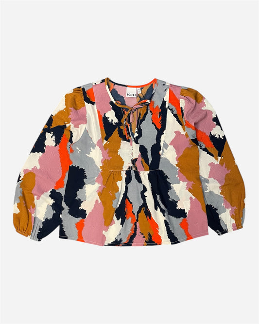 Ichi Multi Printed Blouse